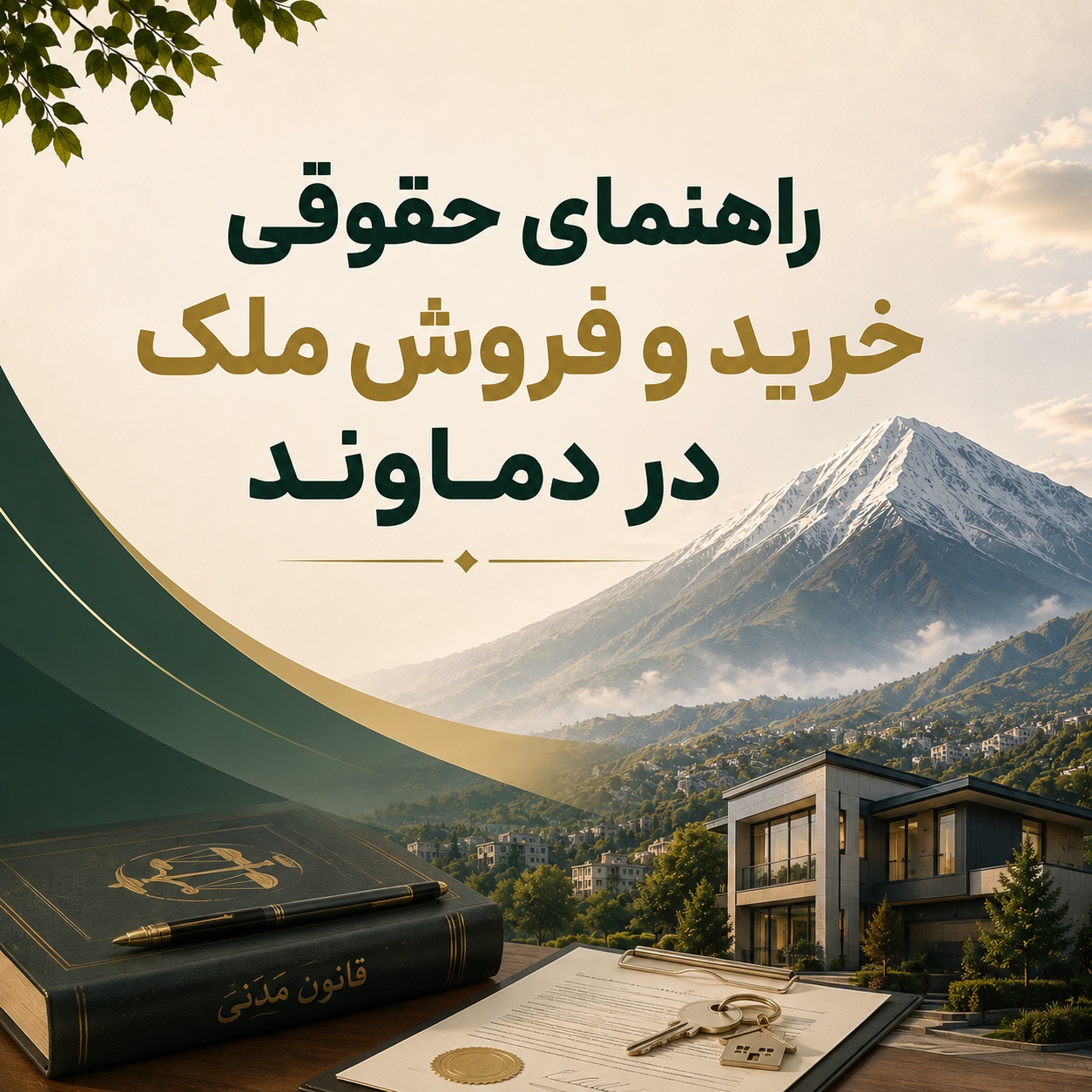 راهنمای حقوقی خرید و فروش ملک در دماوند: از اسناد تا انتقال سند